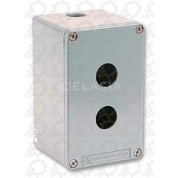 ENCLOSURE, P/B, 2 HOLE