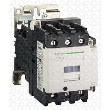Relay Contactor, TeSys D Series, 3PST-NO, 3P, 65 A at 440 VAC, 37 kW at 1 kV