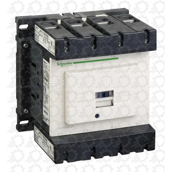 Relay Contactor, TeSys D Series, 4PST-NO, 4P, 200 A at 440 VAC