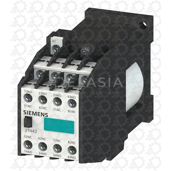 Relay Contactor, 3TH4 Series, 4PST-NO, 4PST-NC, 8P, 12 VDC, Screw